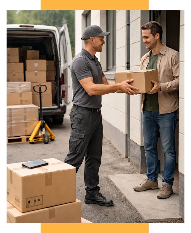 Доставка от двери до двери по миру от 46913 р. | СетСервис-Дюр