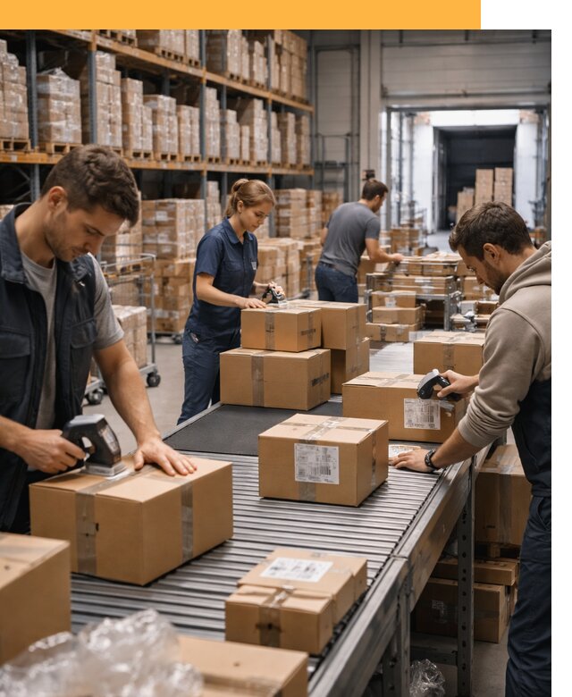 Доставка товаров для маркетплейсов от двери до склада от 7819