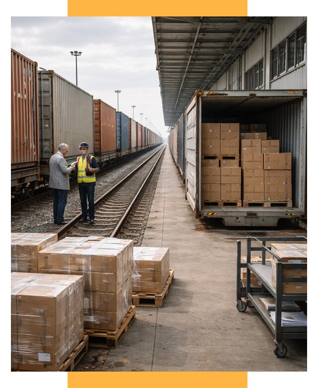 ЖД перевозки из Китая от 93825 р. — надежно с СетСервис-Дюр