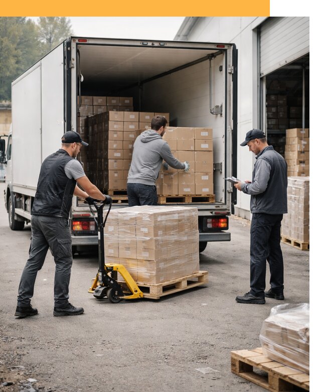 Автоперевозки из Европы до двери по цене от 88613 руб/т