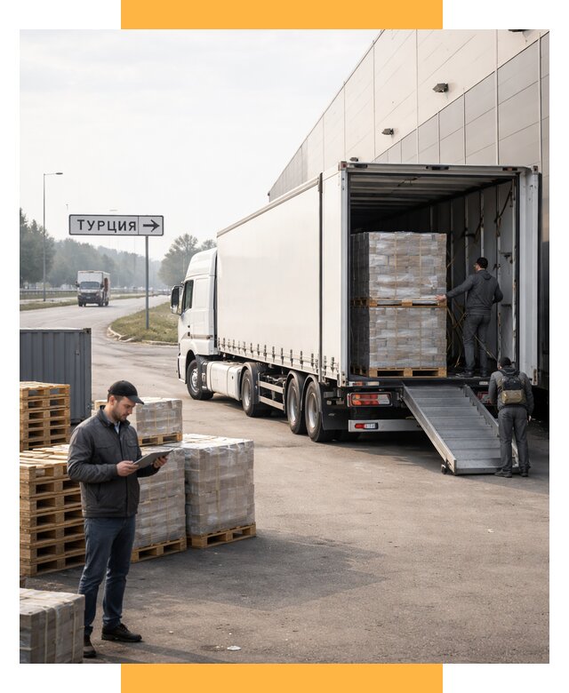 Автоперевозки и доставка фурой из Турции от 125100 р. | СетСервис-Дюр