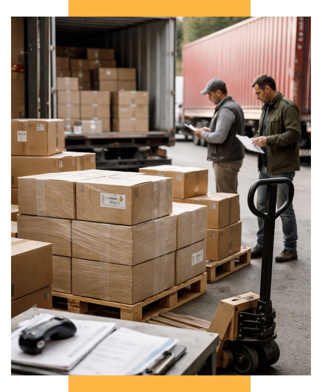 Доставка грузов из Италии в Россию от 18765 р. СетСервис-Дюр