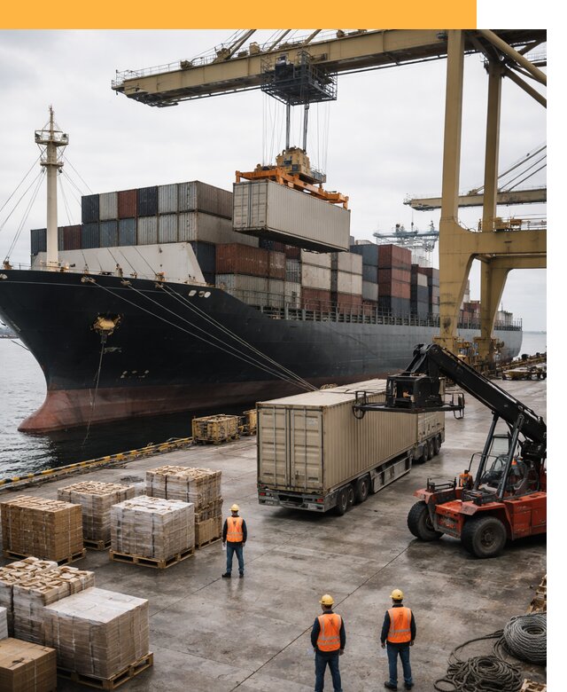 Морские перевозки из Индии: доставка FCL/LCL, таможня от 125100