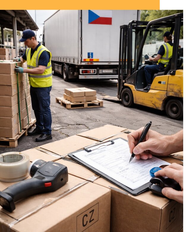 Доставка грузов в Чехию от 36488 руб, международные перевозки