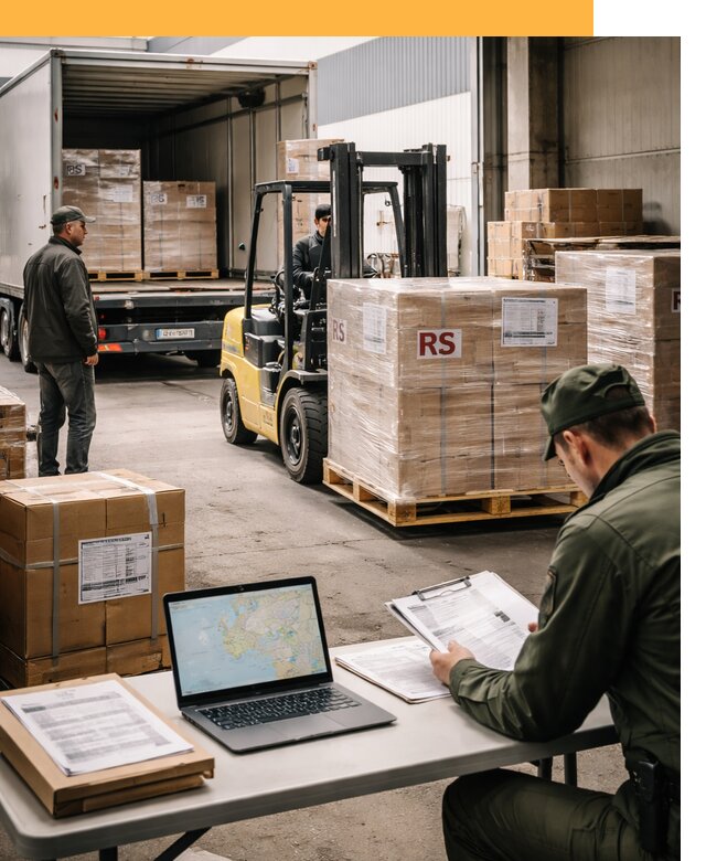 Доставка грузов в Сербию от 46913 руб, международные перевозки