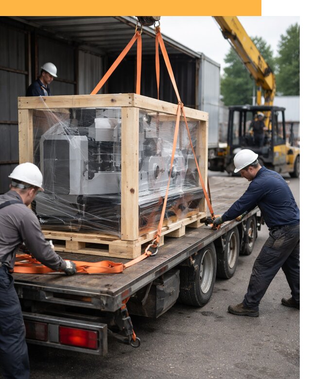 Международная перевозка станков любой сложности от 62550