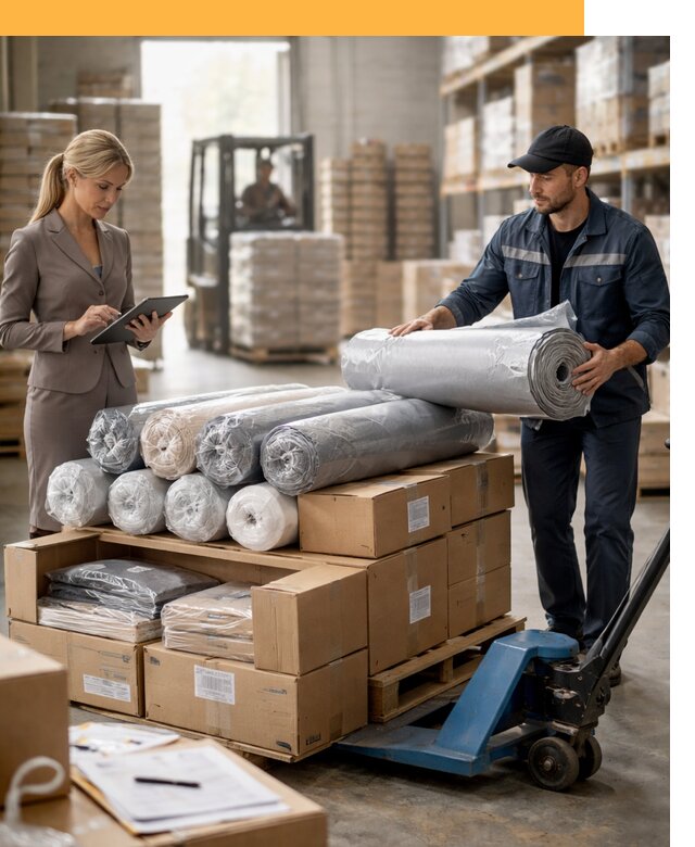 Перевозка текстиля по миру от 15638 руб. с таможней и страхованием