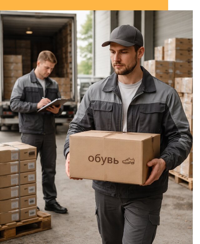 Международная перевозка обуви с таможенным оформлением от 4691