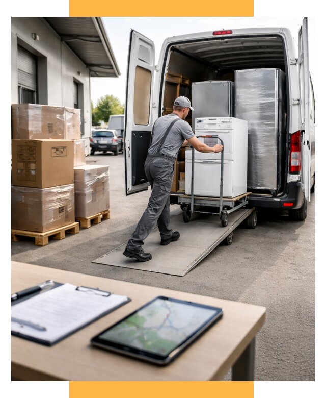 Перевозка бытовой техники от 6776 р. - логистика СетСервис-Дюр