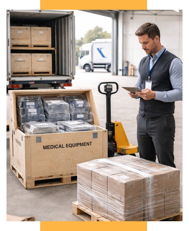 Перевозка медицинского оборудования от 15638 р. в СетСервис-Дюр