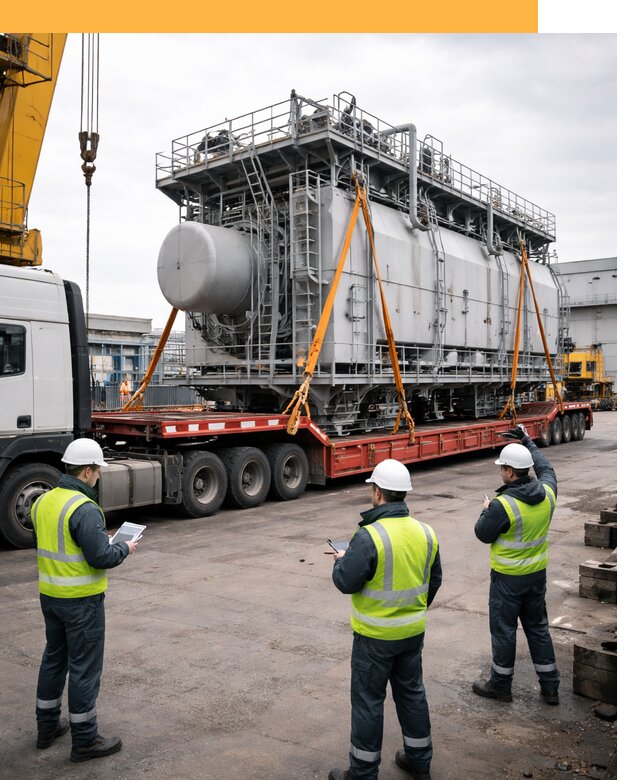 Перевозка негабаритных грузов по миру от 125100 руб