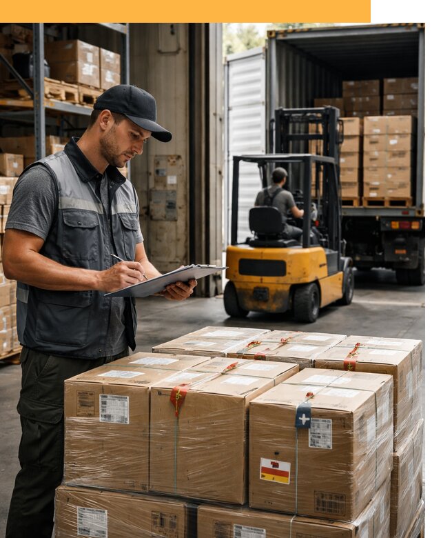 Реэкспорт товаров с таможенным оформлением и доставкой от 12510