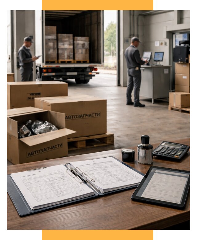 Таможенное оформление автозапчастей под ключ от 8861 р., СетСервис-Дюр