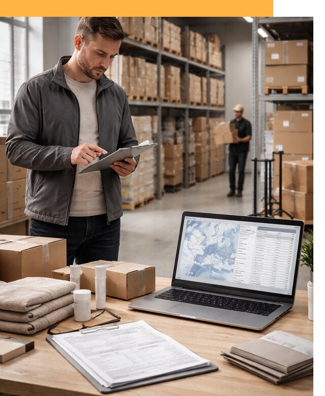 Закупка товаров в Европе под ключ: доставка, таможня от 7819 руб