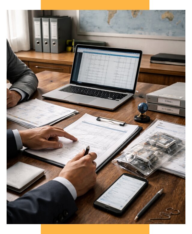 Проверка поставщика за рубежом от 8861 р. | СетСервис-Дюр аудит