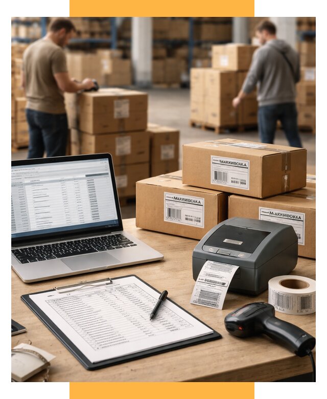 Маркировка импортных товаров от 4691 р. под ключ, СетСервис-Дюр