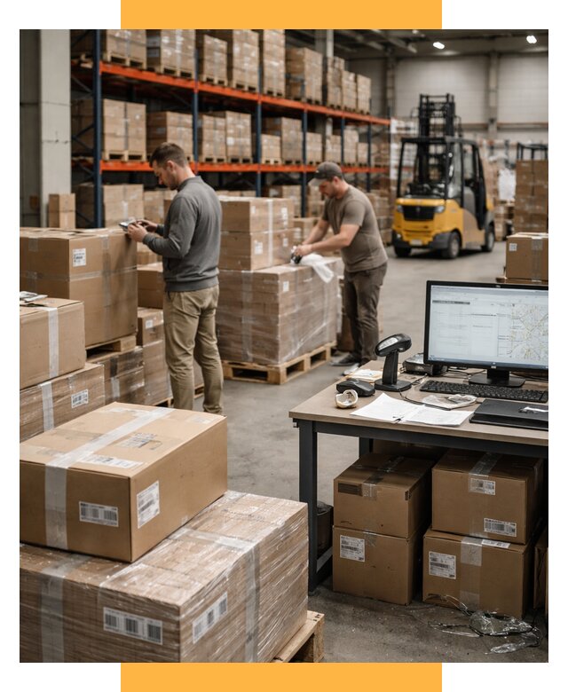 Склад консолидации в Европе от 6776 р., услуги СетСервис-Дюр