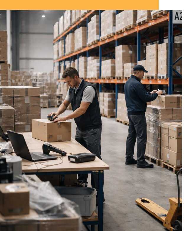 Склад консолидации в Европе: хранение, сортировка от 6776